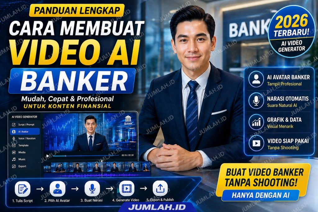Cara Membuat Video AI Banker untuk Pemula